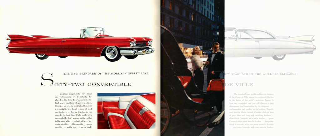 1959 Cadillac Prestige Brochure Page 1